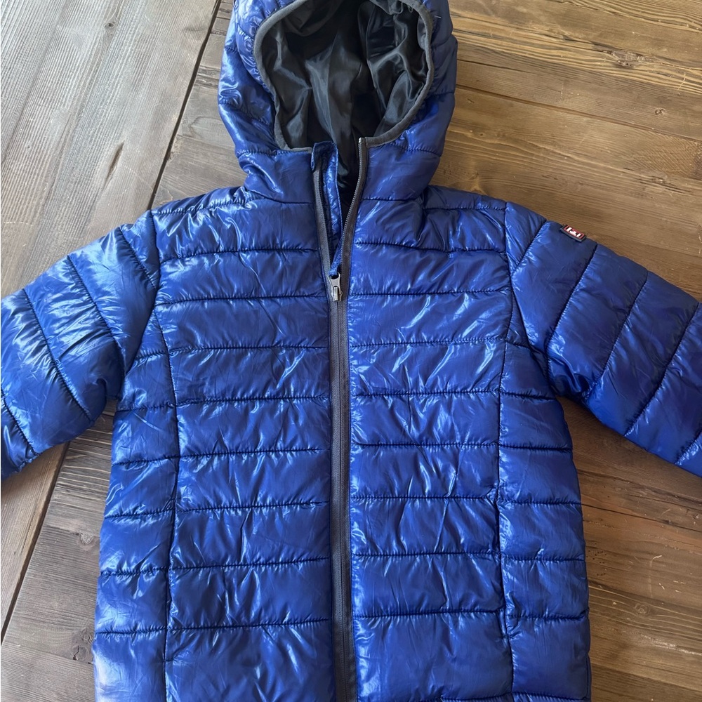Kids Blue Puffer Jacket